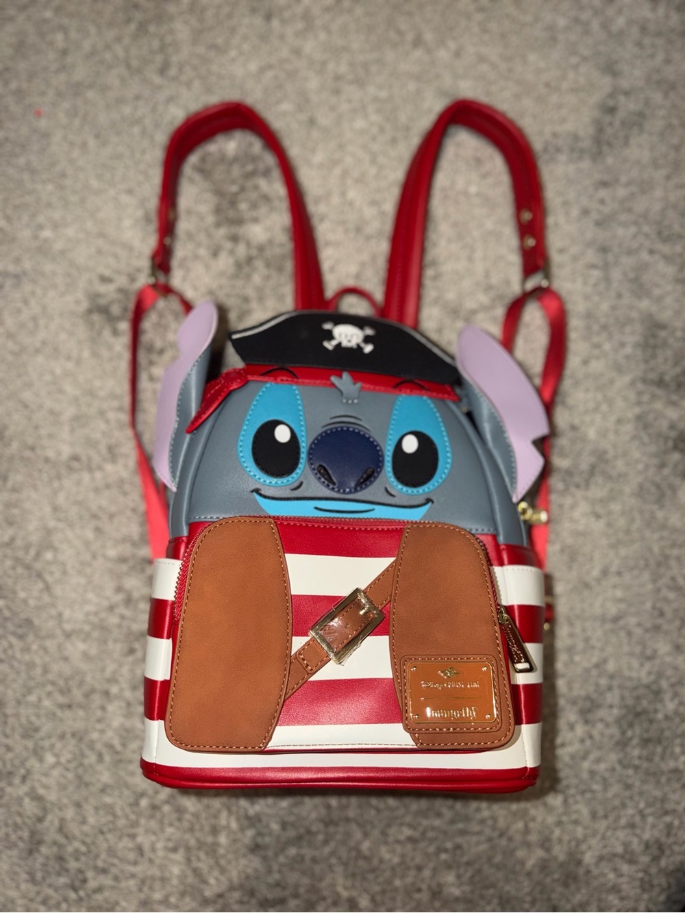 *RARE* Disney Cruise Line Stitch Pirate Loungefly